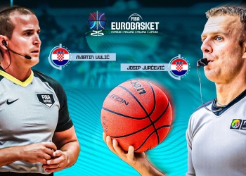 Zadranin Martin Vulić će suditi na EuroBasketu 2025.